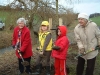 Replacement cherry tree planting 26.1.08. (Photo - Edinburgh Evening News)